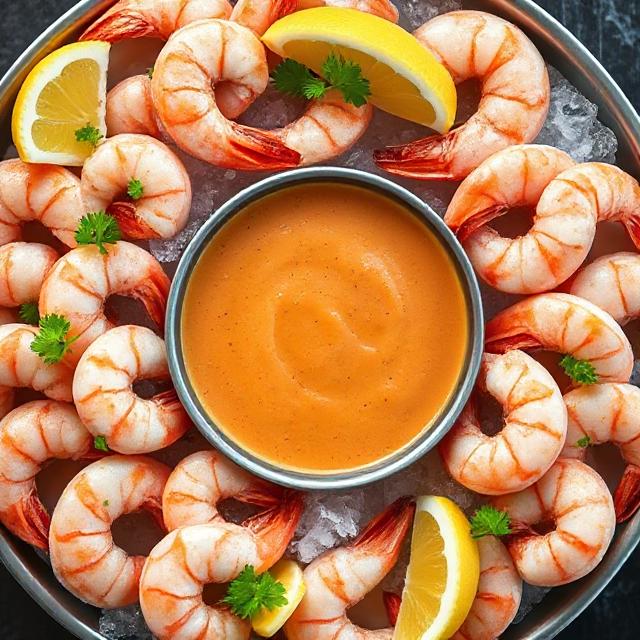 Jumbo shrimp platter