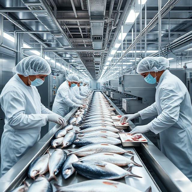 Seafood processing facility