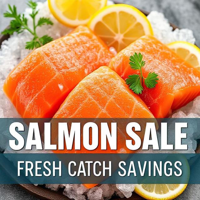 Salmon sale